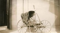 Handley Library, antique cart
